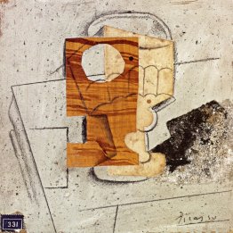 Verre sur une table Verre sur une table