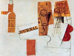 Bouteille, verre, violon Bouteille, verre, violon
