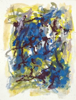 Whirl '- Paint à aquarelle abstraite sur papier - NR G 609 Whirl '- Paint à aquarelle abstraite sur papier - NR G 609