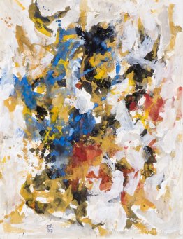 Turbulence dans la couleur '- Art de l'aquarelle abstraite, pein Turbulence dans la couleur '- Art de l'aquarelle abstraite, pein