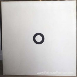 Cercle noir Sur Blanc Cercle noir Sur Blanc