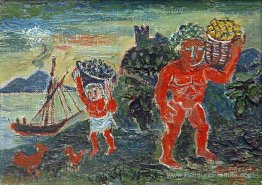 Histoire mythologique avec des figures rouges Histoire mythologique avec des figures rouges