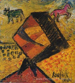 Femme avec Neckerchief Femme avec Neckerchief