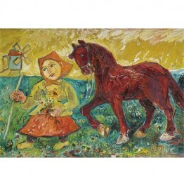Un cheval rouge Un cheval rouge