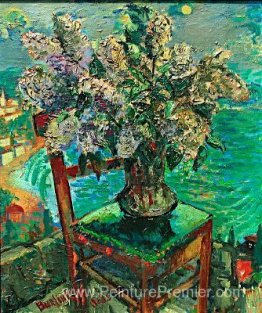 Nature morte avec lilas au bord de la mer Nature morte avec lilas au bord de la mer