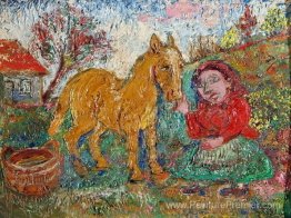 Femme à cheval Femme à cheval