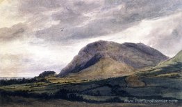 Les collines de Breiddin, près de Welshpool Les collines de Breiddin, près de Welshpool