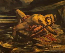 Philoctetes laissés sur l'île de Lemnos par les Grecs sur leur p Philoctetes laissés sur l'île de Lemnos par les Grecs sur leur p