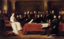 Le premier conseil de la reine Victoria Le premier conseil de la reine Victoria