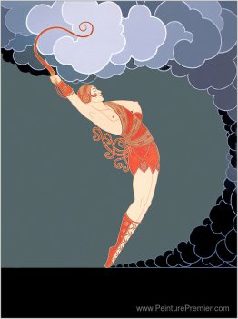 Au théâtre, la danseuse Au théâtre, la danseuse