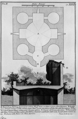 Les antiquités romaines, t. 2, planche xxvi. Cross-section précé Les antiquités romaines, t. 2, planche xxvi. Cross-section précé
