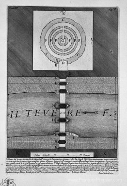 Les antiquités romaines, t. 4, planche IV. Vue du pont et du mau Les antiquités romaines, t. 4, planche IV. Vue du pont et du mau