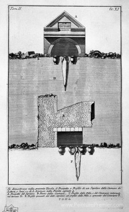 Les antiquités romaines, t. 2, planche XI. Vue d'une autre parti Les antiquités romaines, t. 2, planche XI. Vue d'une autre parti