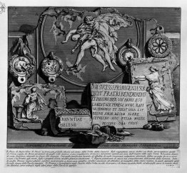 Les antiquités romaines, t. 2, planche XIII. Ornements en stuc, Les antiquités romaines, t. 2, planche XIII. Ornements en stuc,