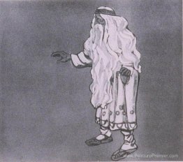 Croquis des costumes pour "Snow Maiden" Croquis des costumes pour "Snow Maiden"