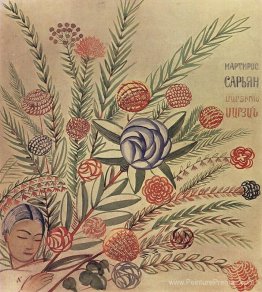 Croquis de la couverture du livre 'Martiros Saryan' Croquis de la couverture du livre 'Martiros Saryan'