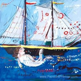 Bateau et sirène Bateau et sirène