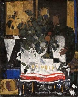 Nature morte avec une figure Nature morte avec une figure