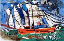Le bateau rouge Le bateau rouge