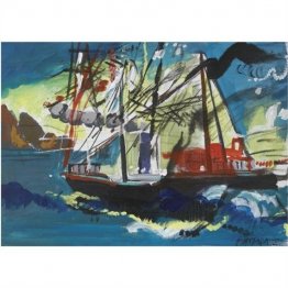Navires dans un port Navires dans un port