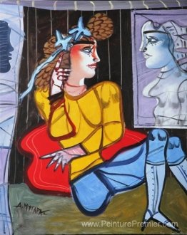 Femme dans le miroir Femme dans le miroir