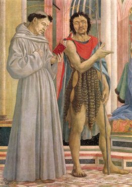 La madone et l'enfant avec des saints La madone et l'enfant avec des saints