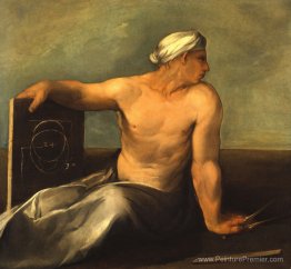 Une personnification de la géométrie Une personnification de la géométrie