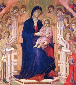 Madonna et enfant sur un trône Madonna et enfant sur un trône