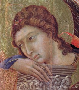 Madonna et enfant sur un trône (fragment du côté avant) Madonna et enfant sur un trône (fragment du côté avant)