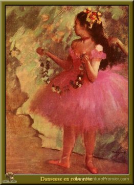 Danseuse en robe rose Danseuse en robe rose
