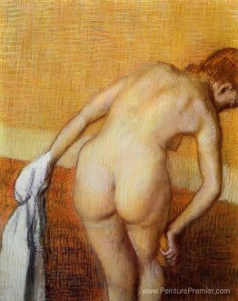 Femme ayant un bain Femme ayant un bain