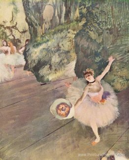 Dancer avec un bouquet de fleurs (l'étoile du ballet) Dancer avec un bouquet de fleurs (l'étoile du ballet)