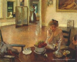 La salle de petit-déjeuner La salle de petit-déjeuner
