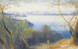 Une vue éloignée de la citadelle, Corfu Une vue éloignée de la citadelle, Corfu