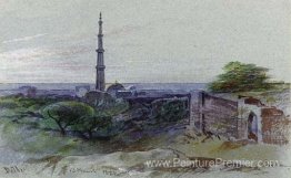 Une vue du Qutb Minar, Delhi Une vue du Qutb Minar, Delhi