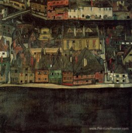 Krumau sur le moude, la petite ville Krumau sur le moude, la petite ville