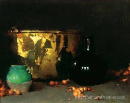 Nature morte avec une bouilloire en laiton Nature morte avec une bouilloire en laiton