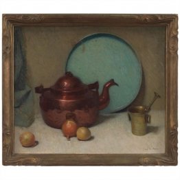 Nature morte avec théière Nature morte avec théière