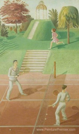 Tennis (triptyque, panneau central) Tennis (triptyque, panneau central)