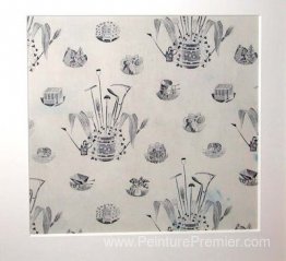 Un morceau de tissu rare produit en 1958 à partir d'un design ra Un morceau de tissu rare produit en 1958 à partir d'un design ra