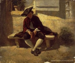 Jeune homme avec un livre Jeune homme avec un livre