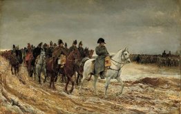 1814. Campagne de France (Napoléon et son personnel de retour de 1814. Campagne de France (Napoléon et son personnel de retour de