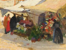 Marche aux fleurs à Venis Marche aux fleurs à Venis