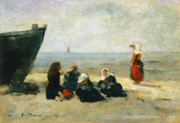 Berck, pêcheur sur la plage Berck, pêcheur sur la plage