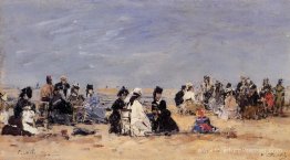 Scène de plage, Trouville Scène de plage, Trouville