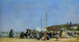 Scène de plage, Trouville Scène de plage, Trouville