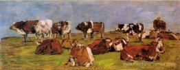 Vaches dans un champ Vaches dans un champ