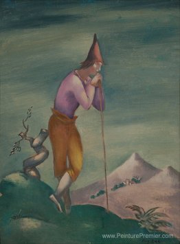 Krajobraz z w?drowcem Krajobraz z w?drowcem