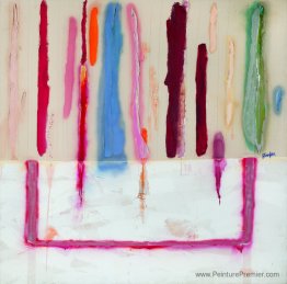 Traits verticaux sur un sol blanc Traits verticaux sur un sol blanc