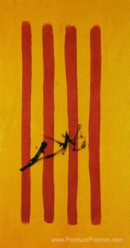 Le Dalinien Senyera (drapeau national catalonien) Le Dalinien Senyera (drapeau national catalonien)